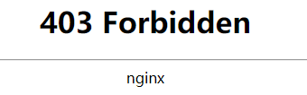 禅道换服务器出现403 Forbidden nginx的解决办法
