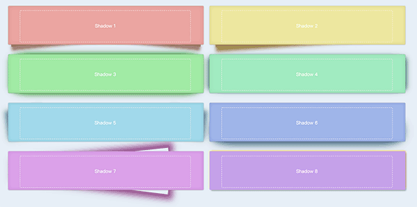 CSS3,box-shadow