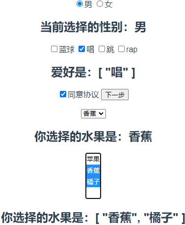 VUE,VUE案例